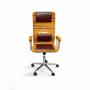 Wood Chair - Akter Model - Wood Colour - Evash