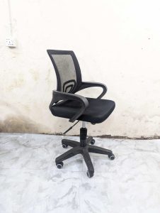 China Mesh Chair - Black Colour