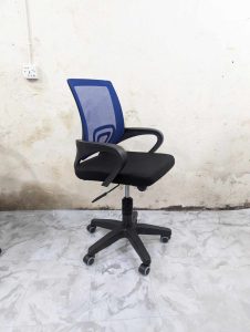 China Mesh Chair - Blue Colour