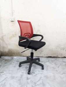 China Mesh Chair - Red Colour