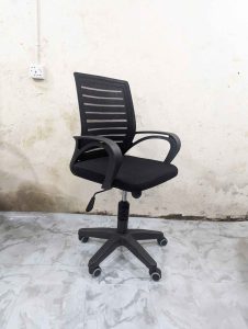 China 9k Mesh Chair - Black Colour