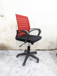 China 9k Mesh Chair - Red Colour