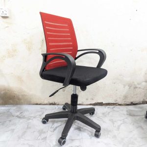 China 9k Mesh Chair - Red Colour