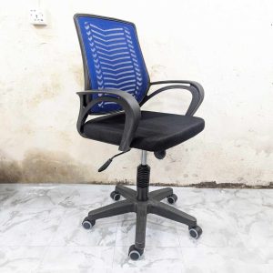 China V Mesh Chair - Blue Colour
