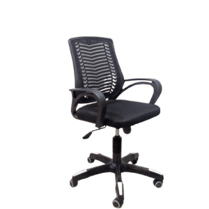 China V Mesh Chair - Black Colour